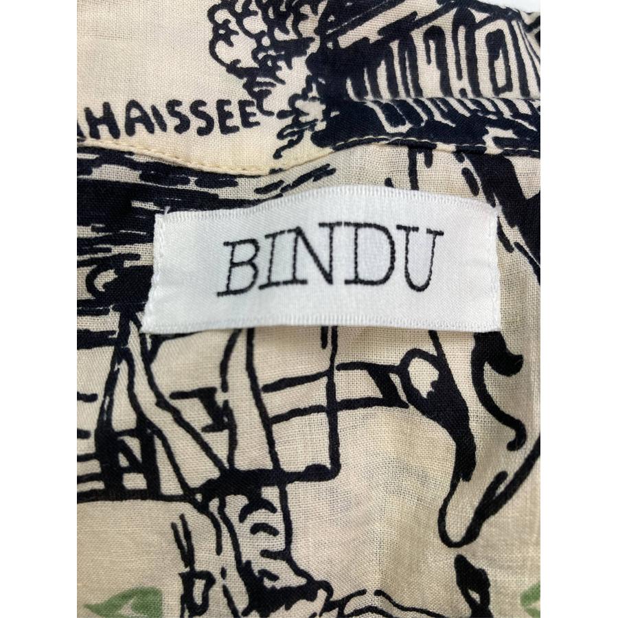 BINDU シャツ/ブラウス ベージュ コットン その他総柄 ショート丈 半袖 レギュラーカラー メンズ | BINDU | 02