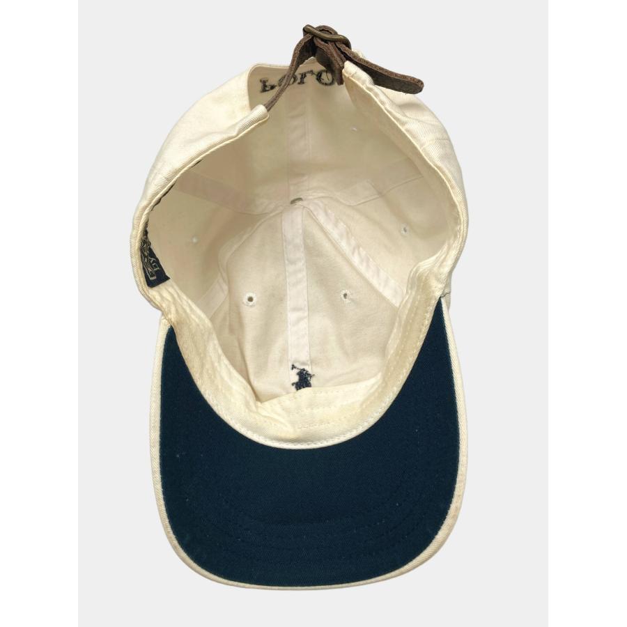 Ralph Lauren ラルフローレン キャップ ONE SIZE ONLY アイボリー コットン ベースボール メンズ レディース |  | 03