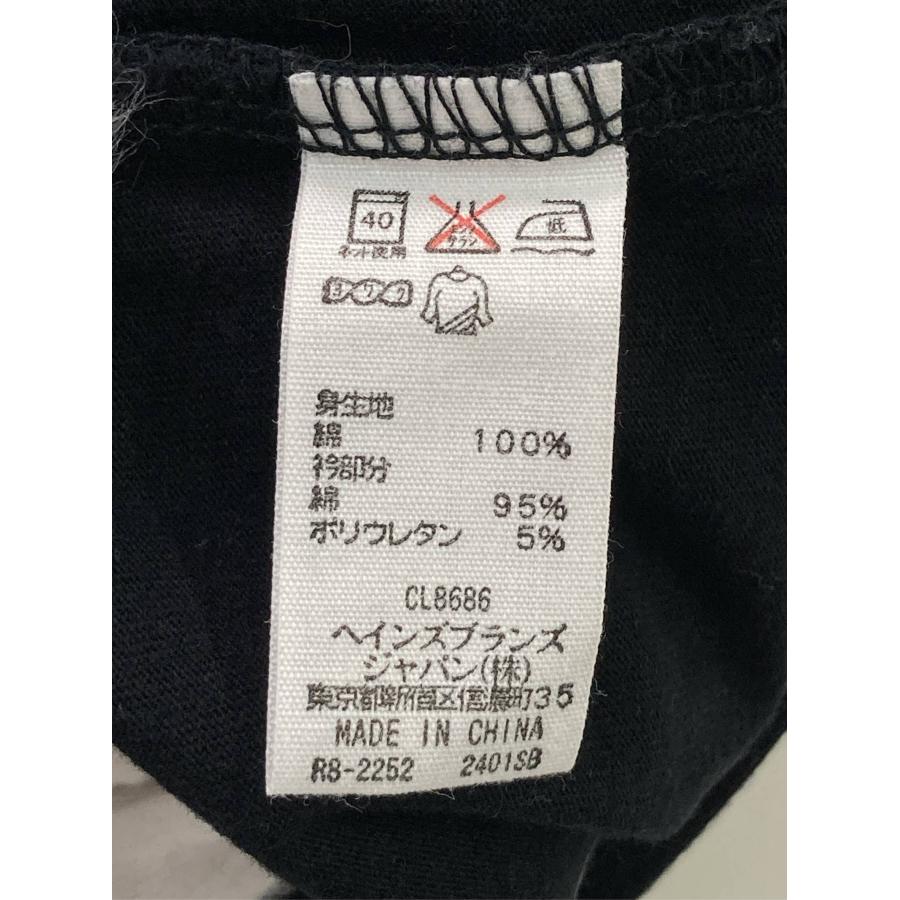 Ralph Lauren ラルフローレン Tシャツ/カットソー LL ブラック Vネック 半袖 ブランドロゴ 刺繍 ライン柄 無地 メンズ レディース |  | 04