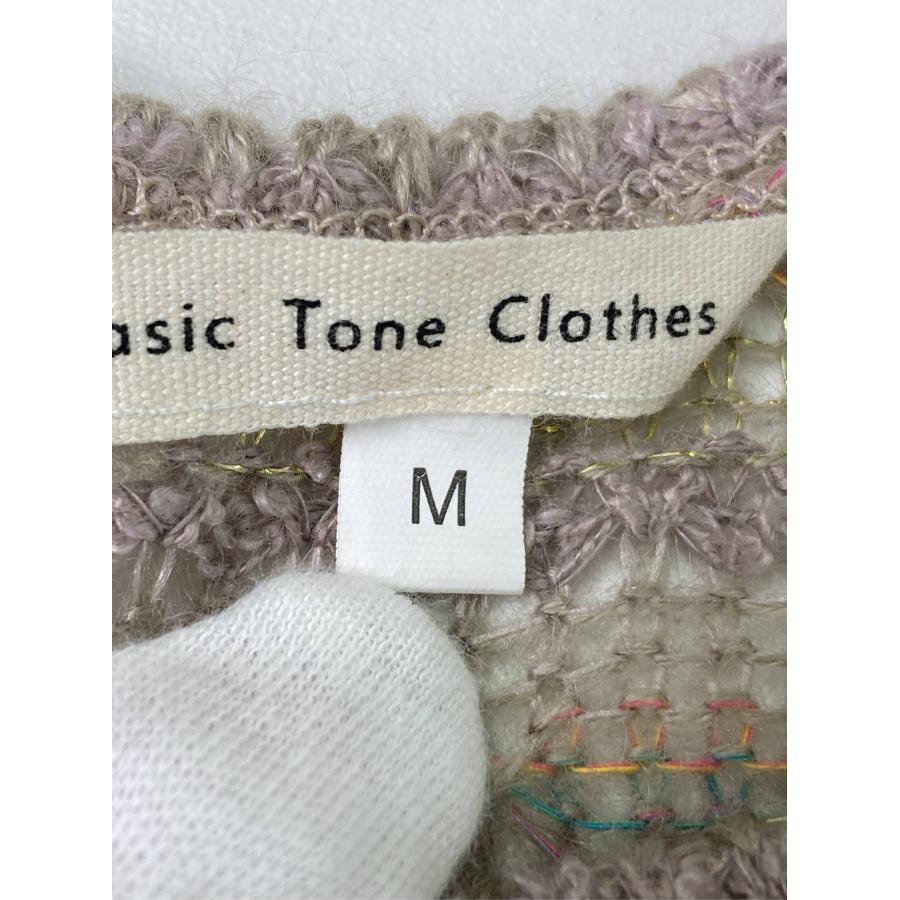 Basic Tone Clothes タンクトップ M ベージュ ボーダー柄 レディース |  | 03