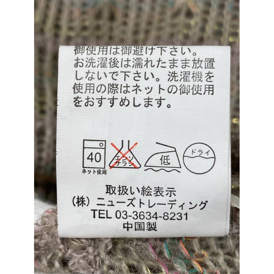 Basic Tone Clothes タンクトップ M ベージュ ボーダー柄 レディース |  | 05