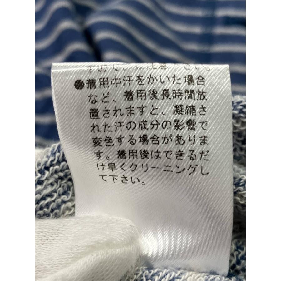 カーディガン/ボレロ 38M ブルー コットン ボーダー柄 ワンポイント 刺繍 ミドル丈 長袖 レディース |  | 05