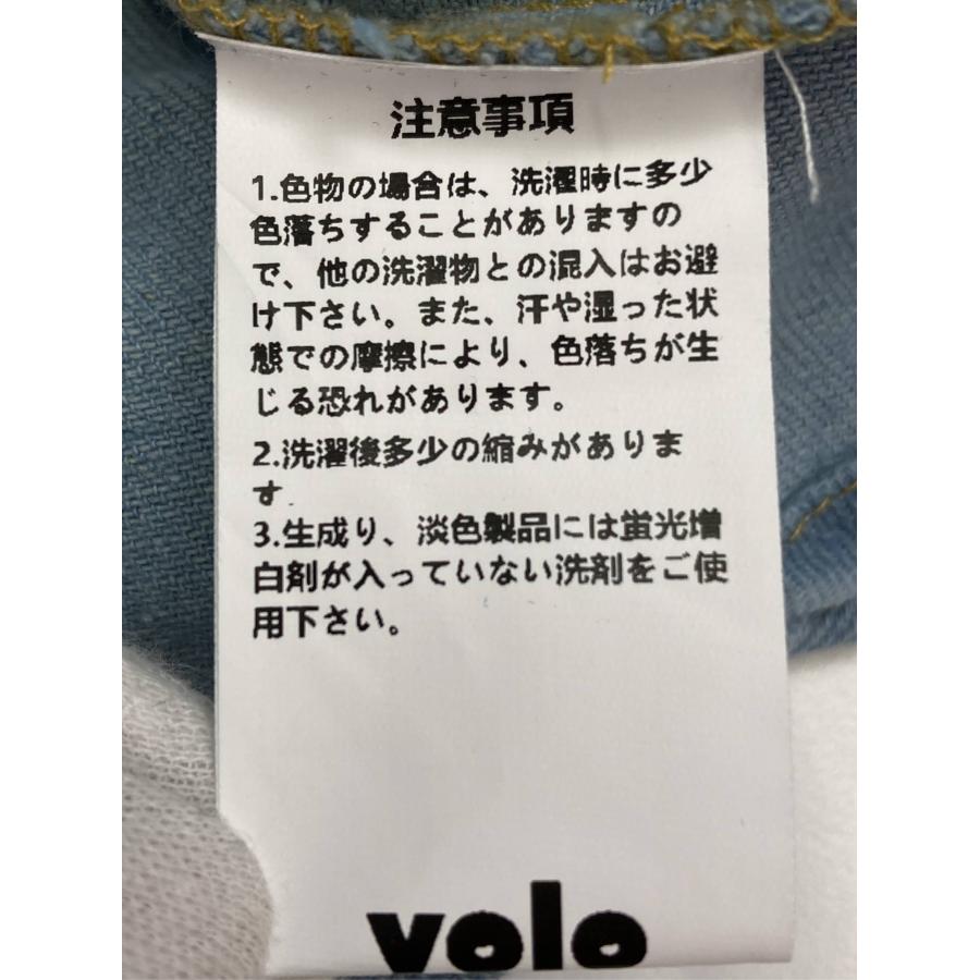 yolo ヨロ シャツ/ブラウス ブルー コットン 無地 ミドル丈 半袖 レギュラーカラー レディース |  | 03