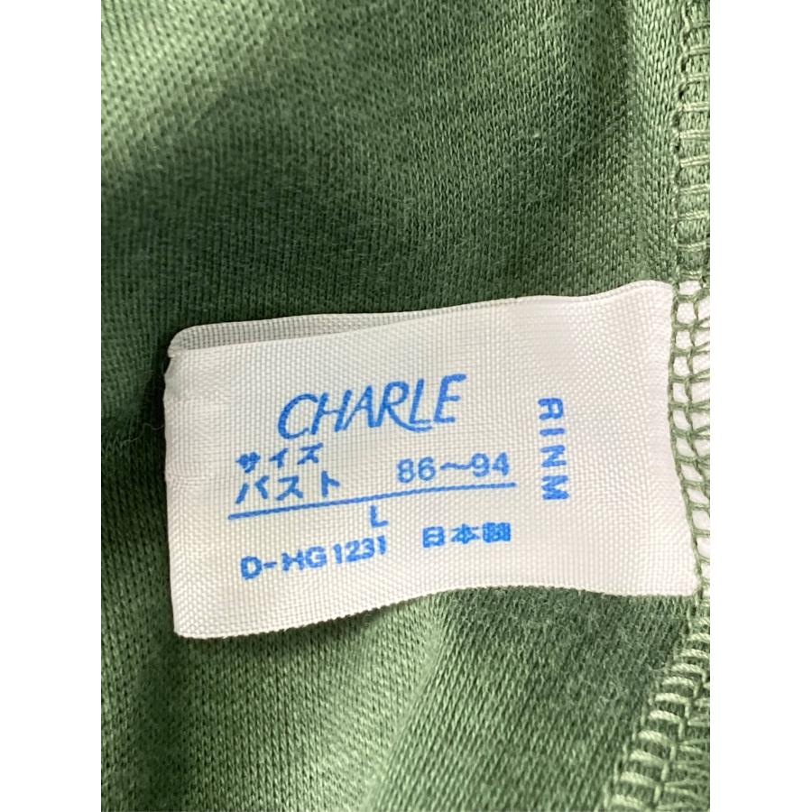 CHARLE シャルレ Tシャツ/カットソー L グリーン 無地 ミドル丈 長袖 タートルネック/ハイネック レディース |  | 02