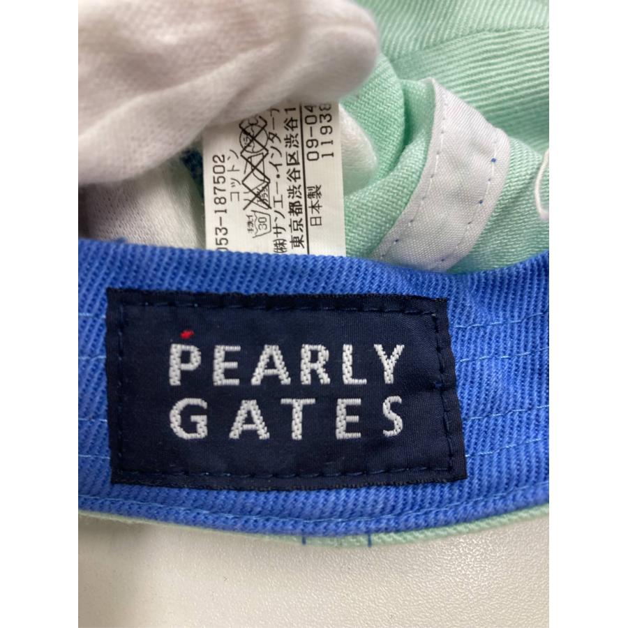 PEARLY GATES パーリーゲイツ キャップ S ライトグリーン コットン ベースボール メンズ | PEARLY GATES | 04