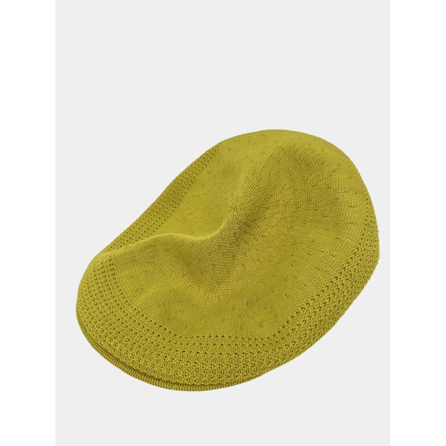 KANGOL カンゴール ハンチング/ベレー帽 L イエロー ニット メンズ レディース | KANGOL