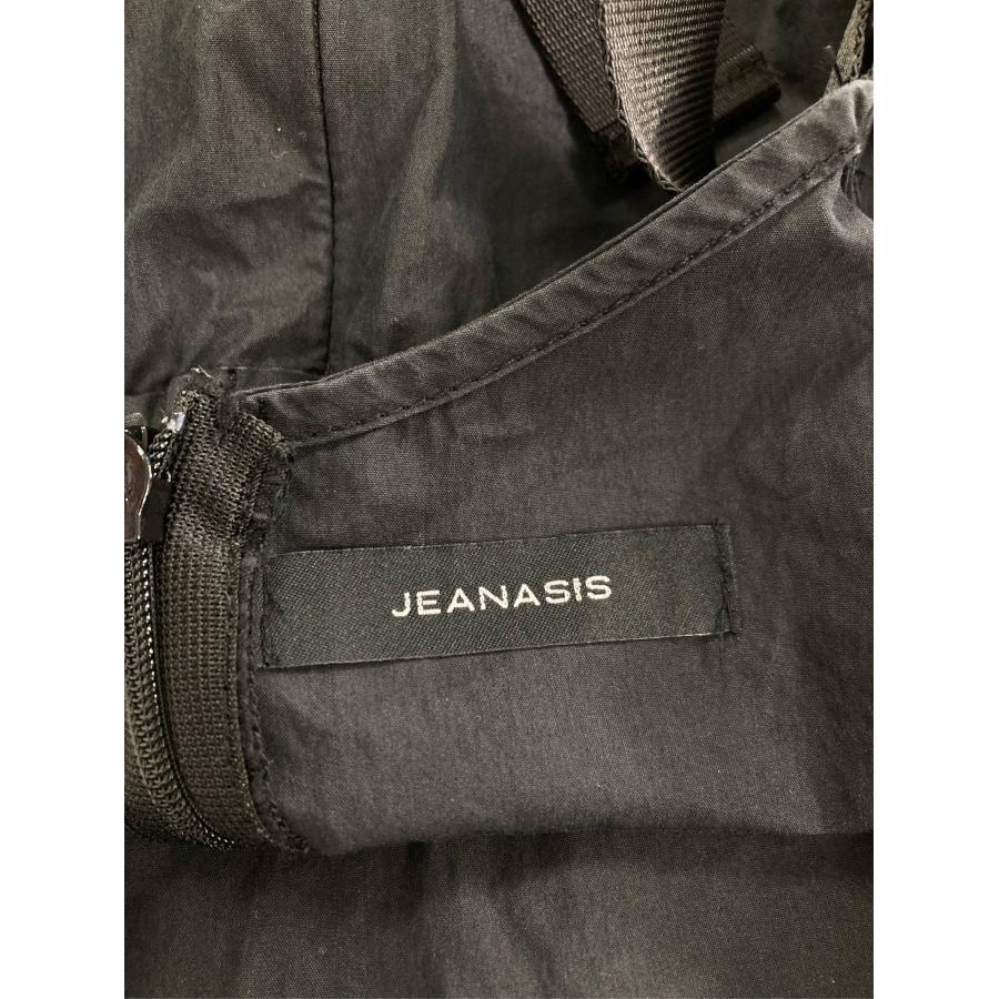 JEANASIS ジーナシス ジャンパースカート F ブラック コットン ナイロン 無地 ロング・マキシ丈 台形 レディース | JEANASIS | 02