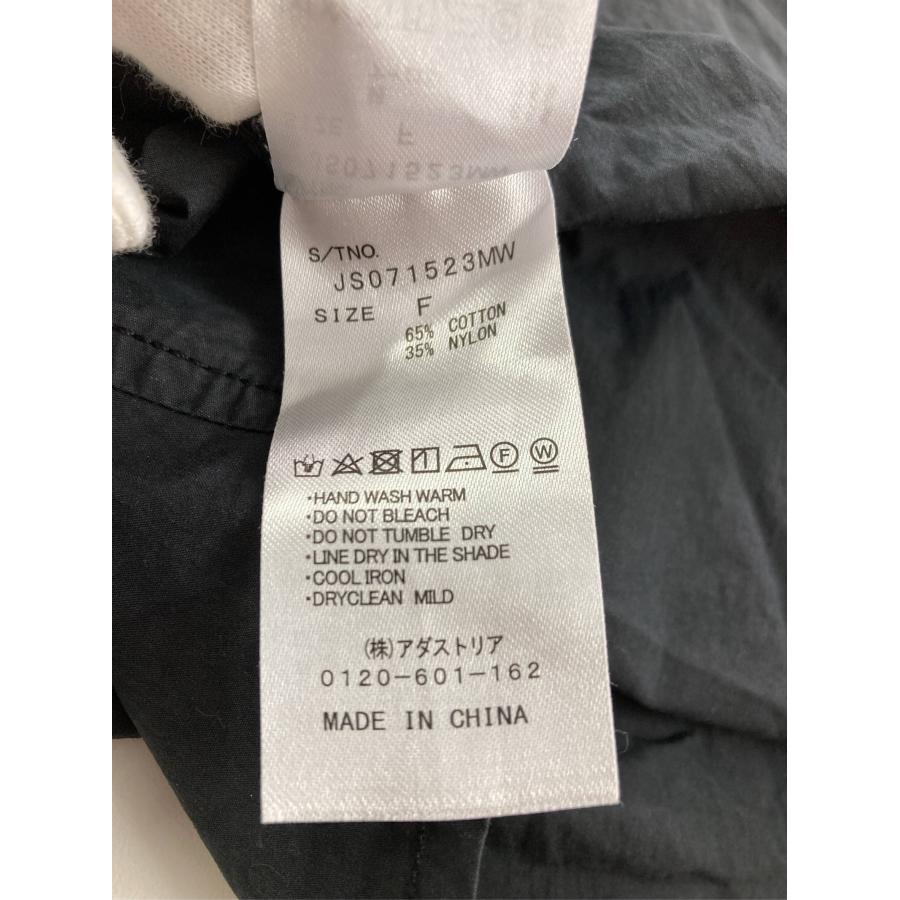 JEANASIS ジーナシス ジャンパースカート F ブラック コットン ナイロン 無地 ロング・マキシ丈 台形 レディース | JEANASIS | 04