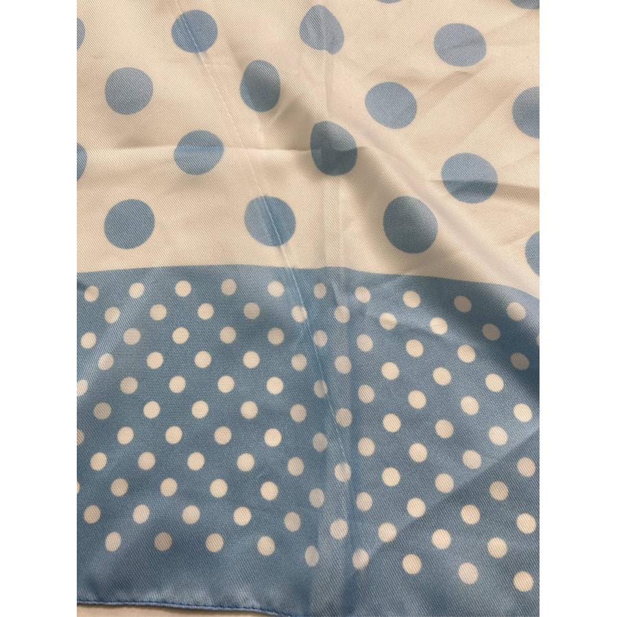 Europe ストール/ショール 70×70cm スカイブルー ドット柄 メンズ レディース |  | 06