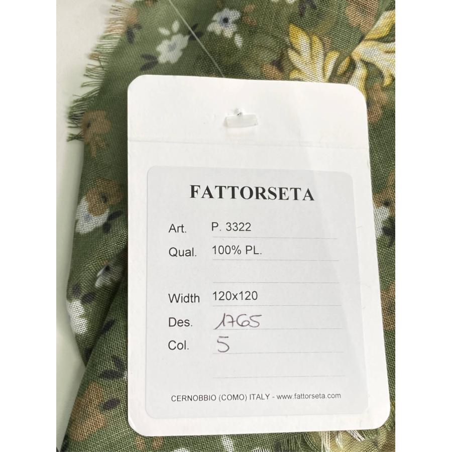 Fattorseta ストール/ショール 120×120 花柄・ボタニカル柄 メンズ レディース |  | 05