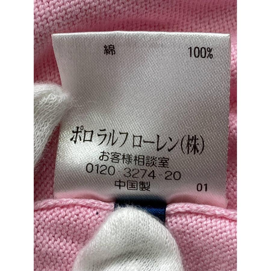 Ralph Lauren ラルフローレン カーディガン/ボレロ S ピンク コットン 無地 ワンポイント ブランドロゴ 刺繍 ミドル丈 レディース |  | 05