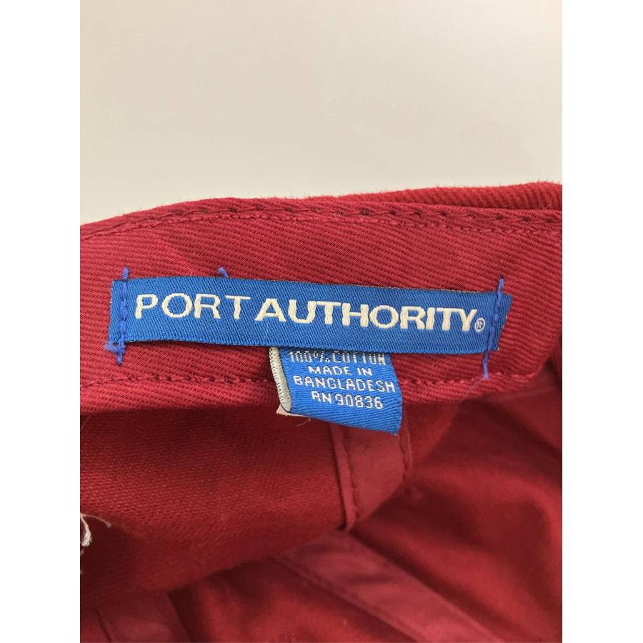 PORT AUTHORITY ポートオーソリティー キャップ レッド コットン ベースボール メンズ レディース |  | 04