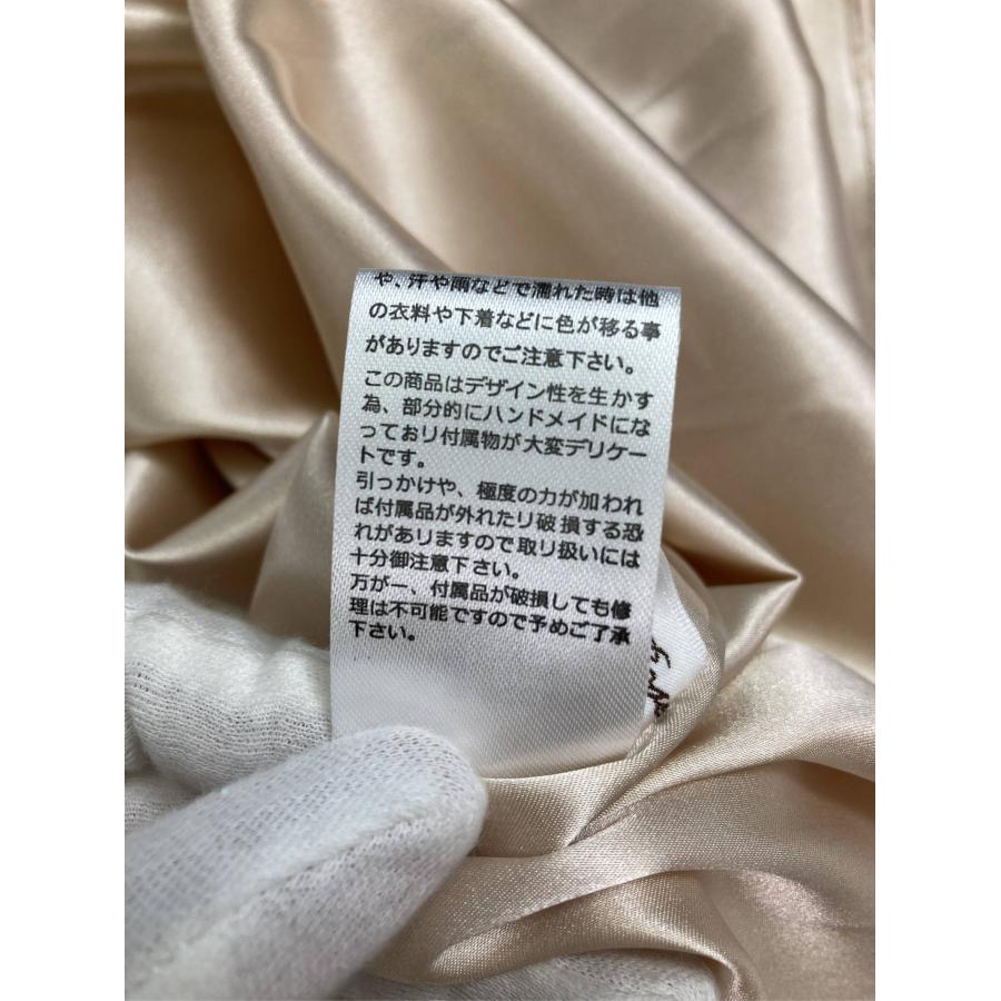 Azalea Rose ワンピース M ベージュ チュール 花柄・ボタニカル柄 無地 袖なし フレア レディース |  | 06