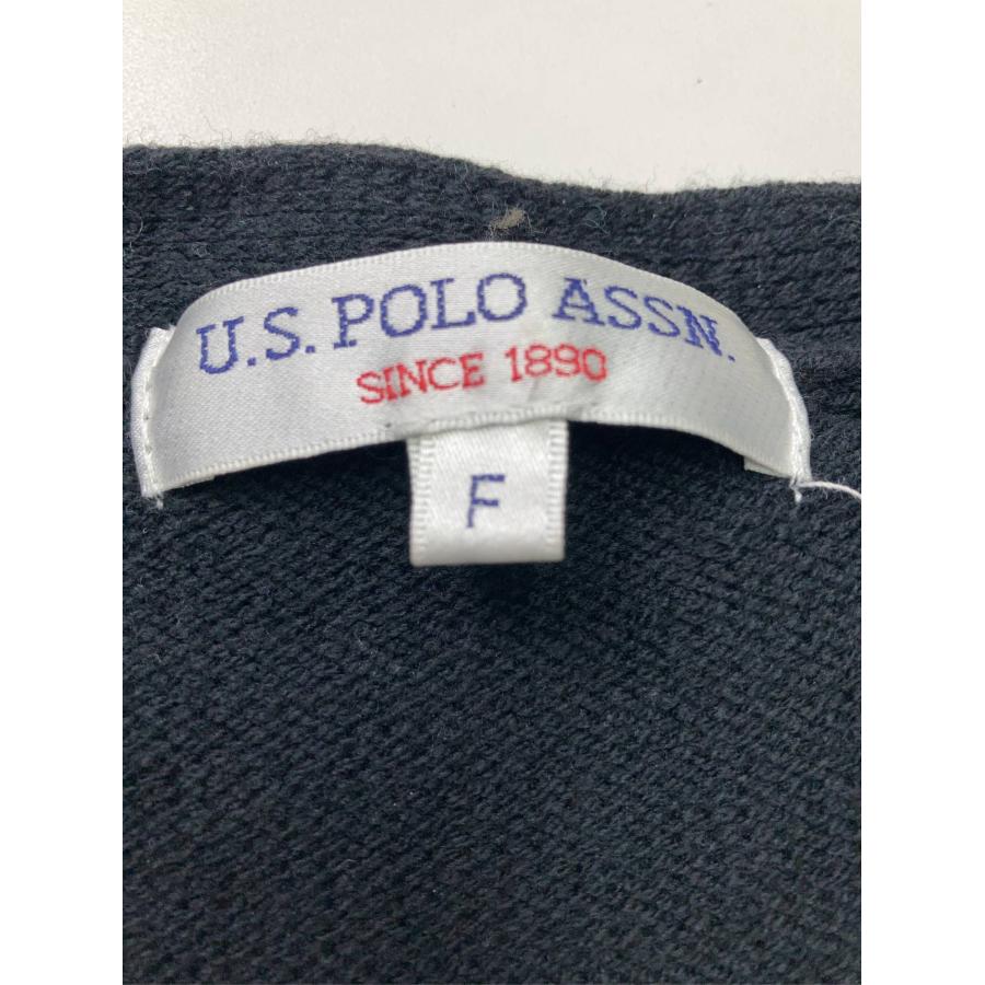 U.S. POLO ASSN. ユーエスポロアッスン カーディガン/ボレロ F ブラック コットン ニット 無地 ワンポイント レディース | U.S. POLO ASSN. | 05