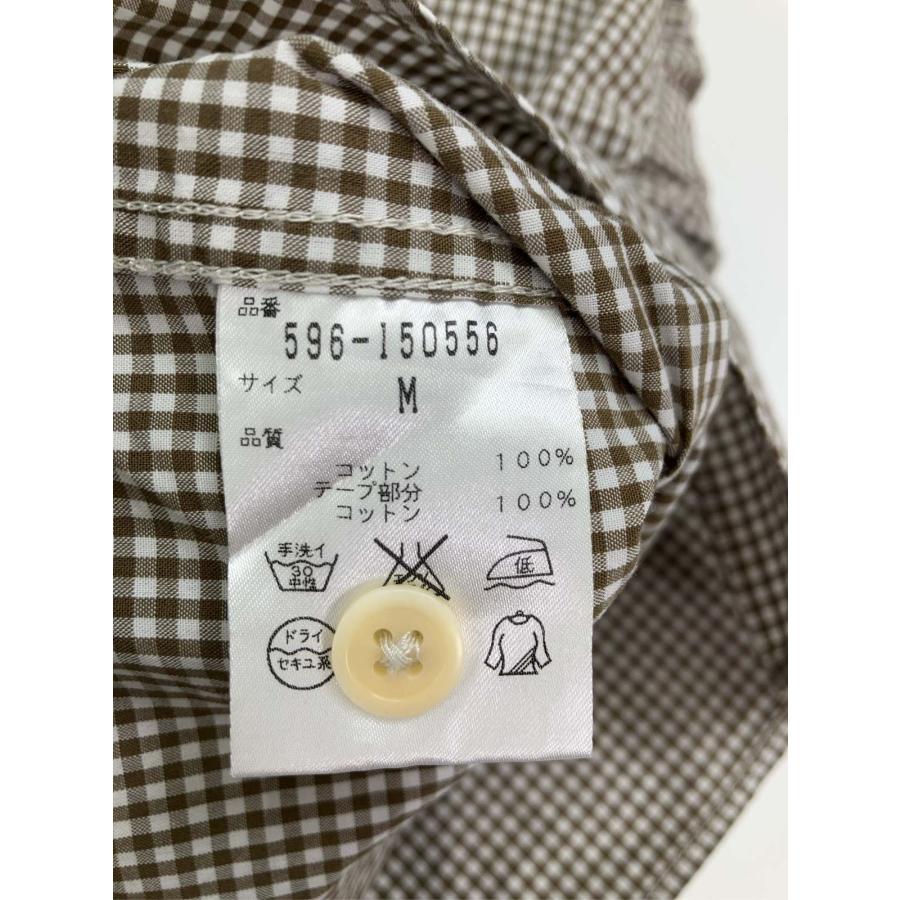 MHL. エムエイチエル シャツ/ブラウス M ブラウン コットン チェック柄 ミドル丈 長袖 レギュラーカラー メンズ | MHL. | 03