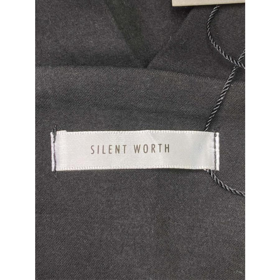 Silent Worth サイレントワース ジャンパースカート M ブラック 無地 ひざ丈 プリーツ レディース |  | 02