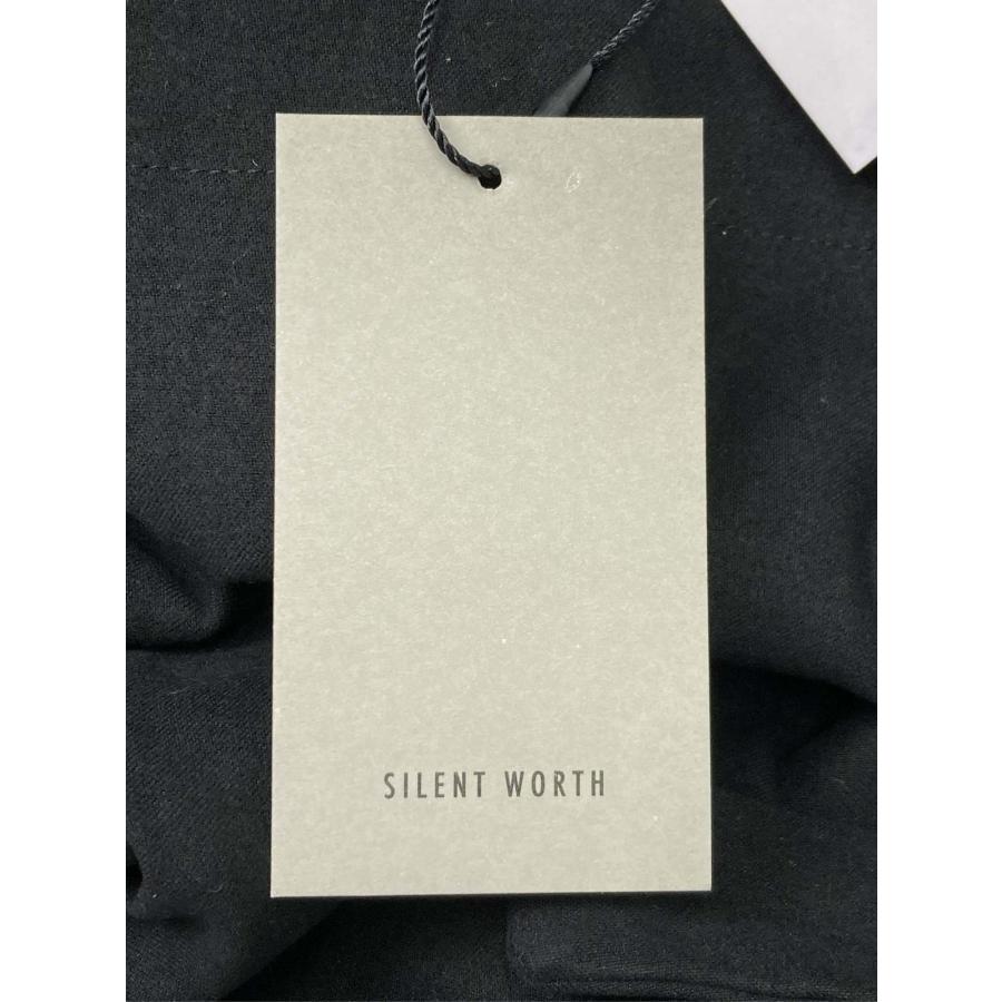Silent Worth サイレントワース ジャンパースカート M ブラック 無地 ひざ丈 プリーツ レディース |  | 04