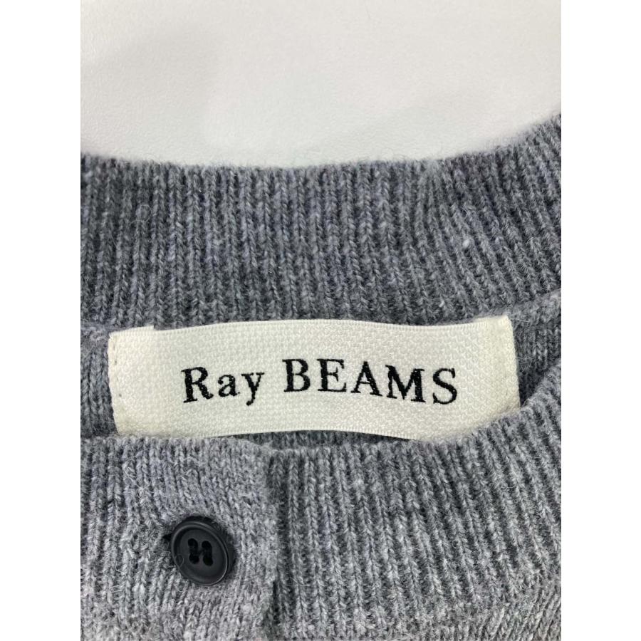 Ray BEAMS レイビームス カーディガン/ボレロ グレー ウール・ニット ナイロン コットン シルク 無地 ショート丈 長袖 レディース | Ray BEAMS | 02