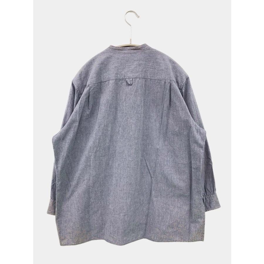 MARGARET HOWELL マーガレットハウエル シャツ/ブラウス I グレー コットン 無地 ミドル丈 長袖 スタンドカラー レディース | MARGARET HOWELL | 01