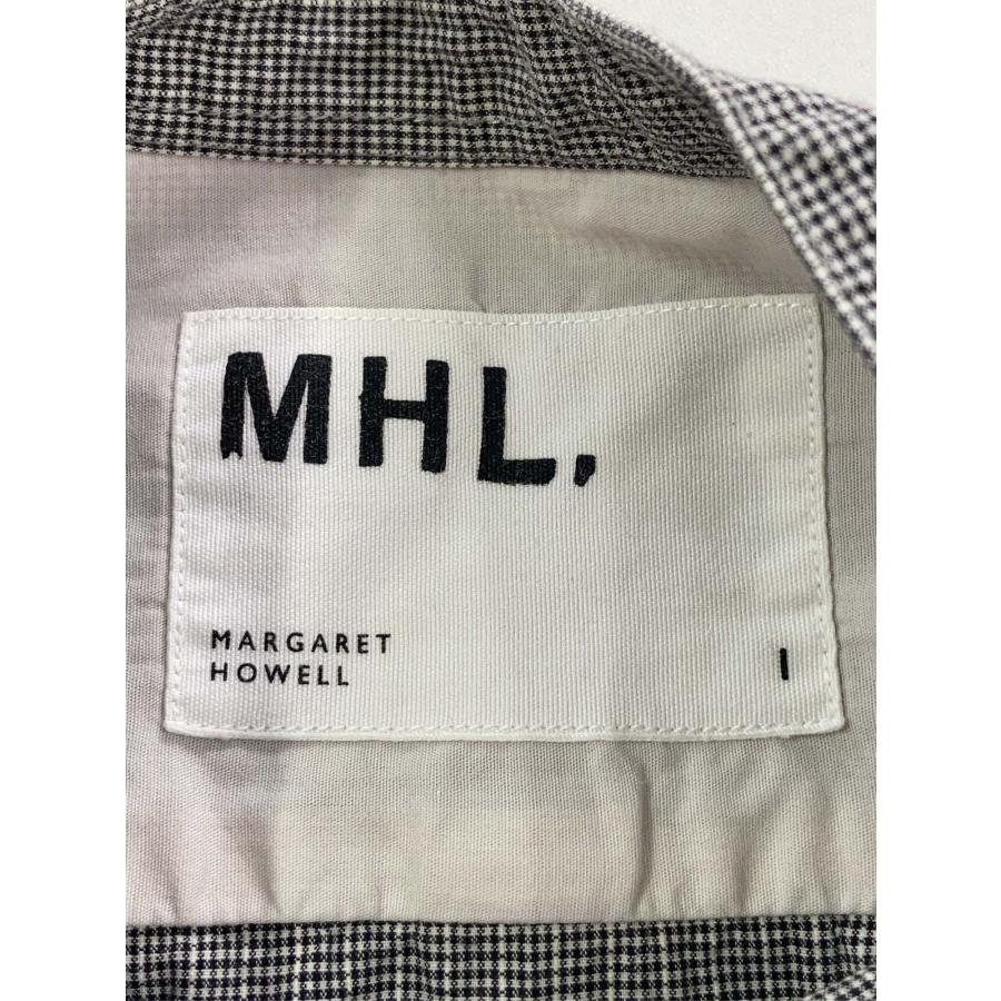 MARGARET HOWELL マーガレットハウエル シャツ/ブラウス I グレー コットン チェック柄 スタンドカラー 長袖 ミドル丈 レディース | MARGARET HOWELL | 02