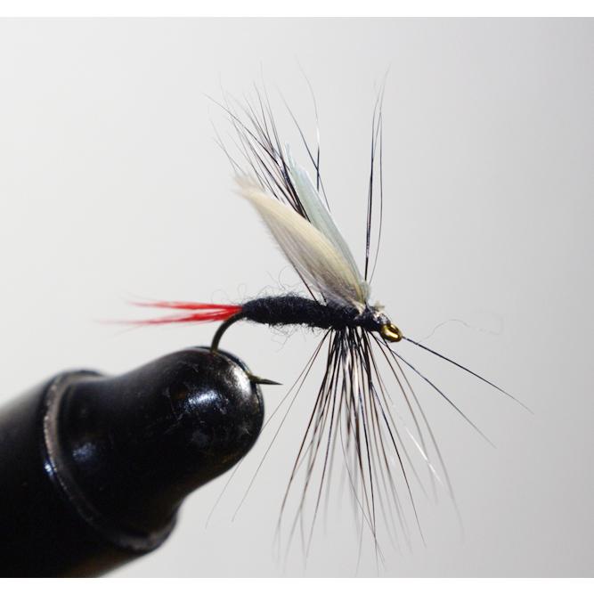 パラシュート　ドライフライ　#10　完成品フライ　フライフィッシング　ハックルカディス　テンカラ |  | 01