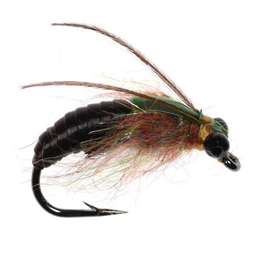 #12　ニンフフライ　完成品フライ　ニンフフライ　　スカッド　爆釣　渓流　毛バリ　管釣り　4個　爆釣　水生昆虫 |  | 02