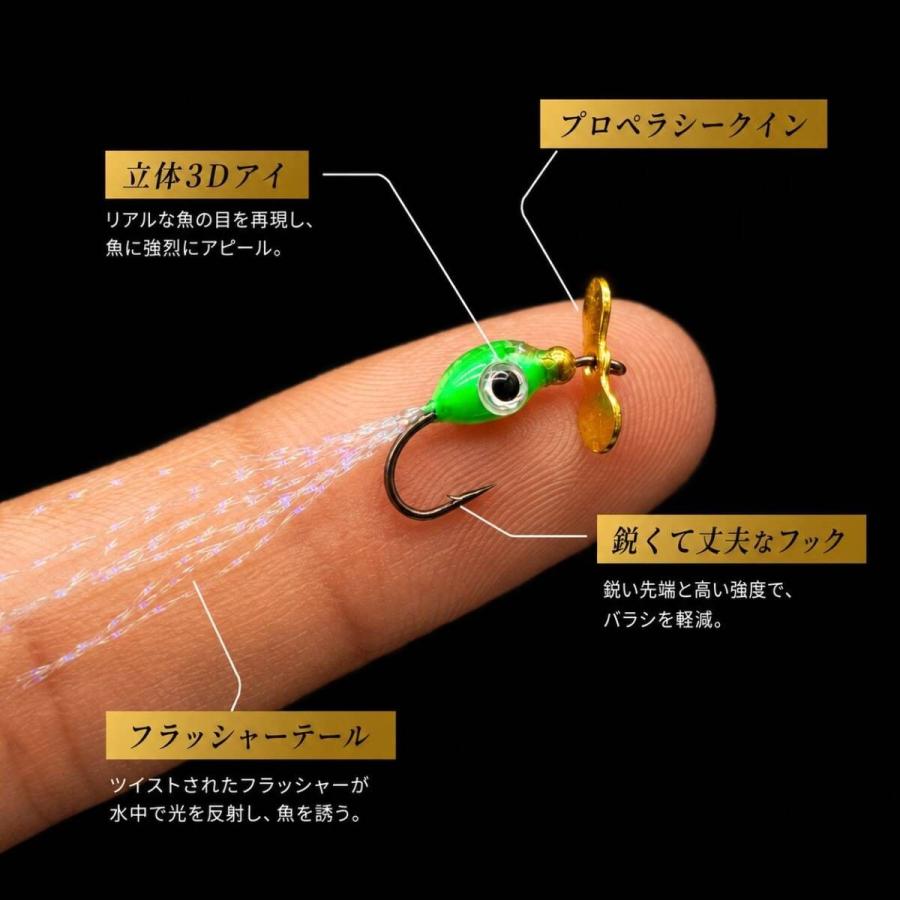 ストリーマー フライ　#10 ５個セット 　爆釣 　プロペラ スピンフライ 渓流 トラウト フライ 管理釣り場　毛バリ　ニンフ |  | 02