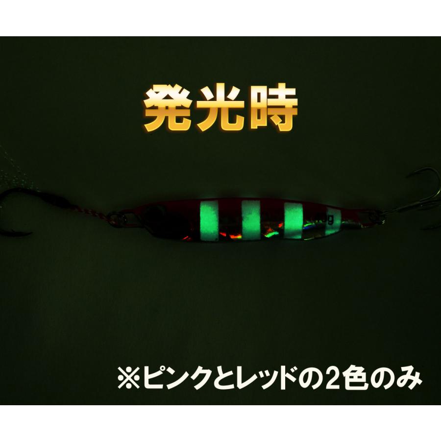 ジグ40本セット 値下げ！ 楽天市場】【Cpost】アクション＆カラーが異なるジグ(40g)の3点