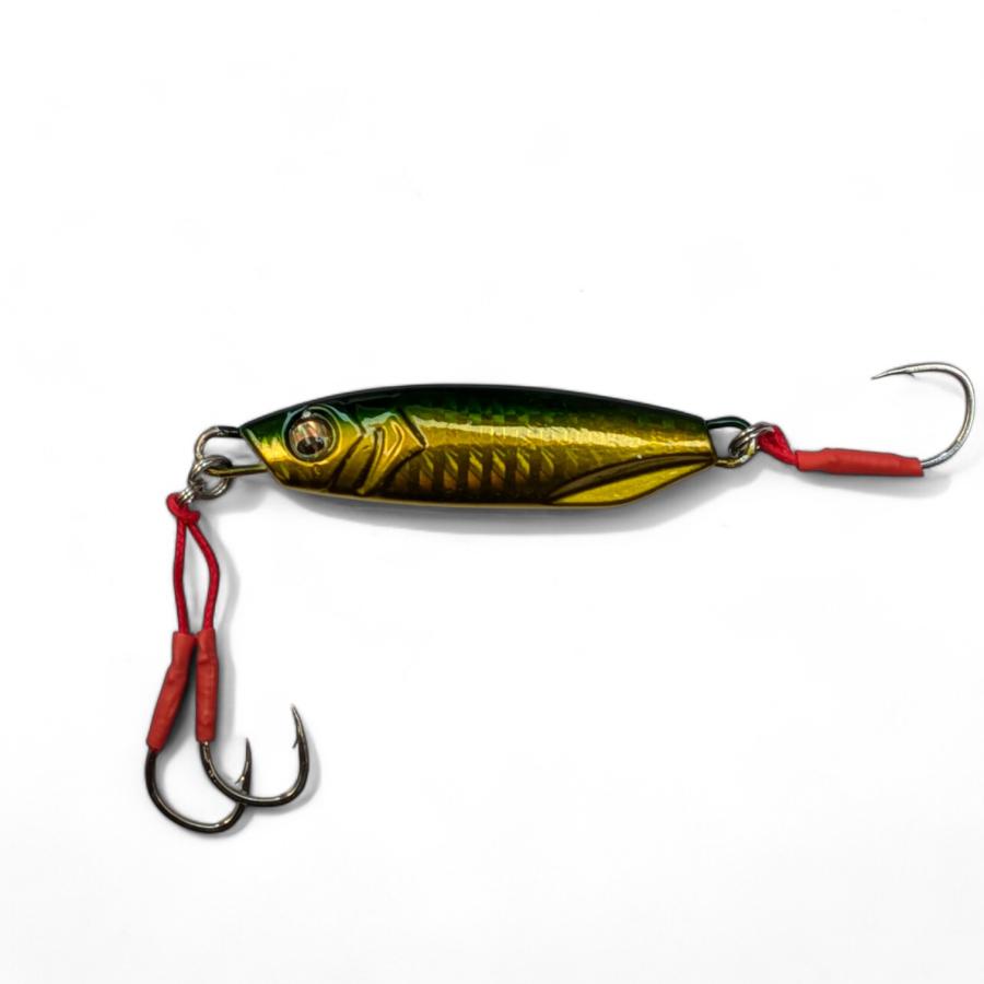 メタルジグ 40g 4個セット 格安 ダブルアシストフック ライト