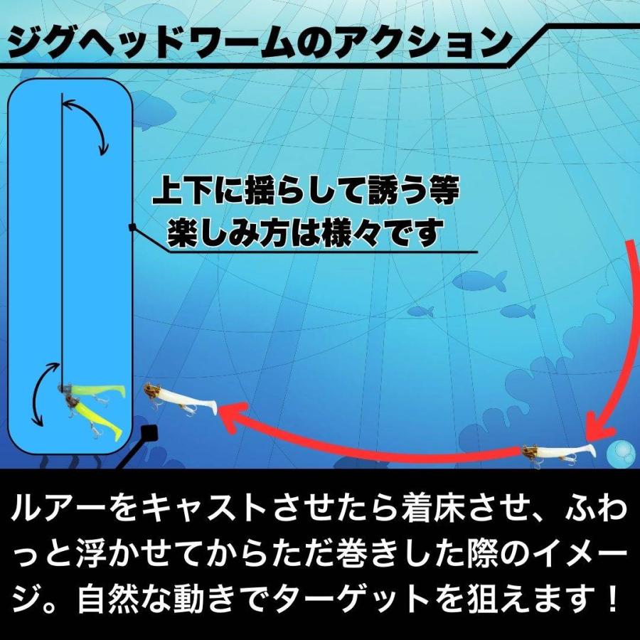 ジグヘッドワーム　5個セット　30g　シャッドテール　青物　海釣り　ヒラメ　ルアーセット |  | 01