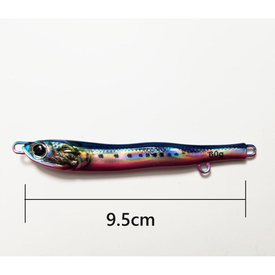 リアル　リアルベイト　　メタルジグ　 60g　3個　セット　 メタルバイブ　 ライトジギング　青物　まとめ売り　激安　リアル |  | 02