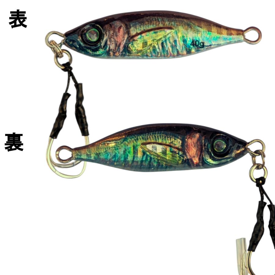 リアル　リアルベイト　40g　4個セット　リアル系　メタルジグ　ライトジギング　 海釣り アジ　ライトショアジギング　青物 |  | 03