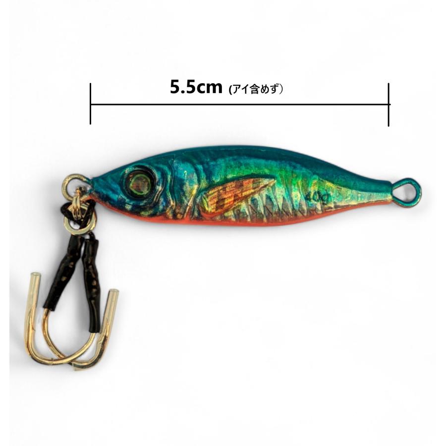 リアル　リアルベイト　40g　4個セット　リアル系　メタルジグ　ライトジギング　 海釣り アジ　ライトショアジギング　青物 |  | 05