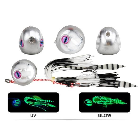 タイラバ　鯛ラバ 80g 　4個セット グロー　遊動式 グロー　 マダイ　 ルアー |  | 08