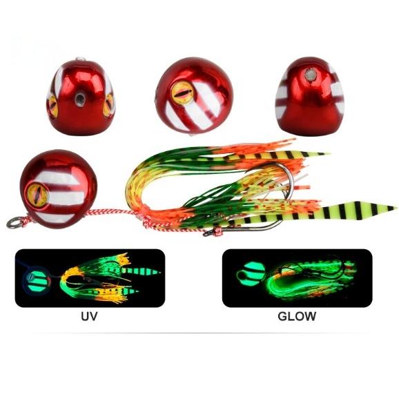 タイラバ　鯛ラバ 80g 　4個セット グロー　遊動式 グロー　 マダイ　 ルアー |  | 06