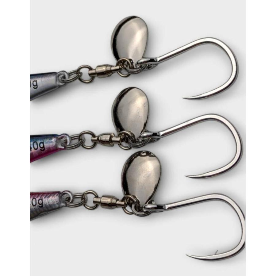 リアル　メタルジグ　40g　3個セット　アジ　ブレード　ルアー　ショアジギング　リアル系　青物 |  | 04