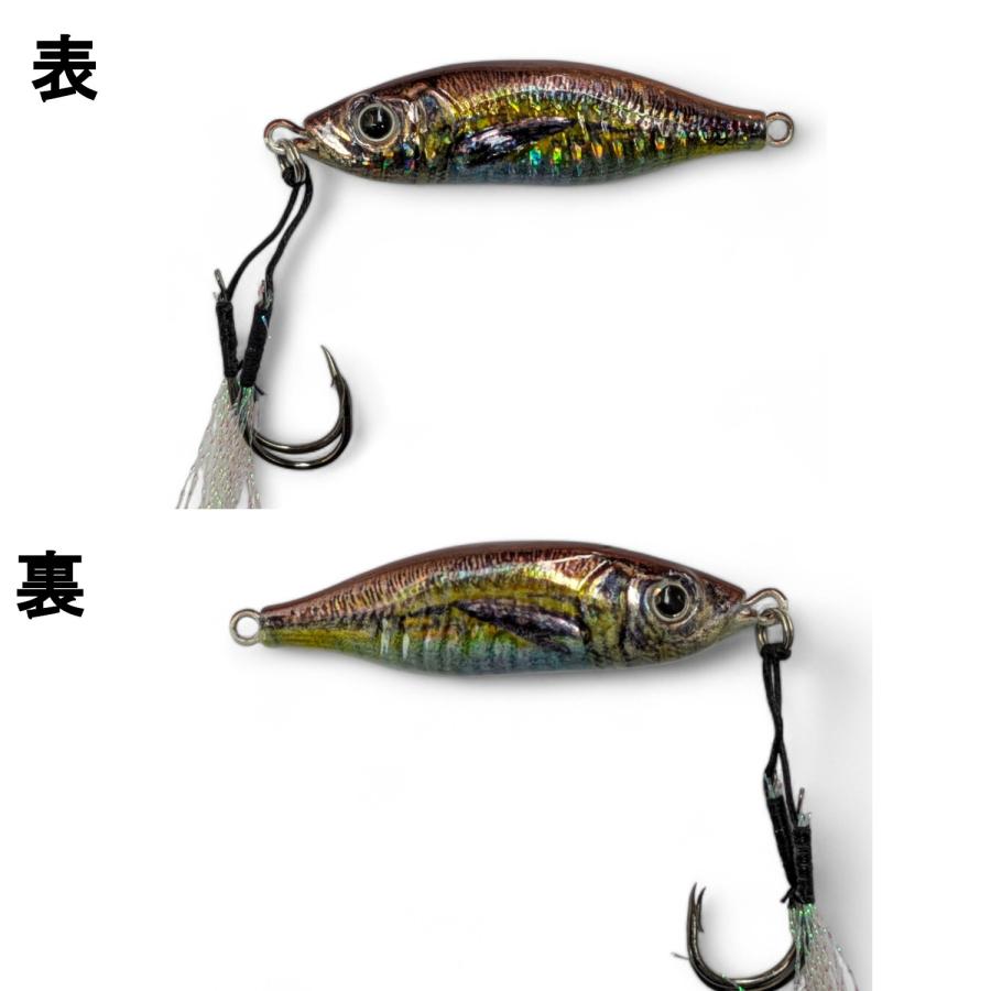 リアル　メタルジグ　80g　3個セット　リアルルアー　ショアジギング　リアル系　青物　アジ　ルアー　海釣り |  | 02