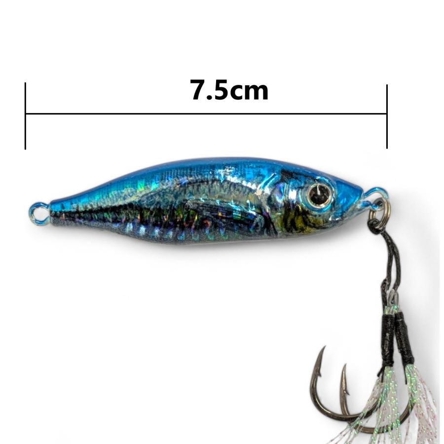 リアル　メタルジグ　80g　3個セット　リアルルアー　ショアジギング　リアル系　青物　アジ　ルアー　海釣り |  | 04