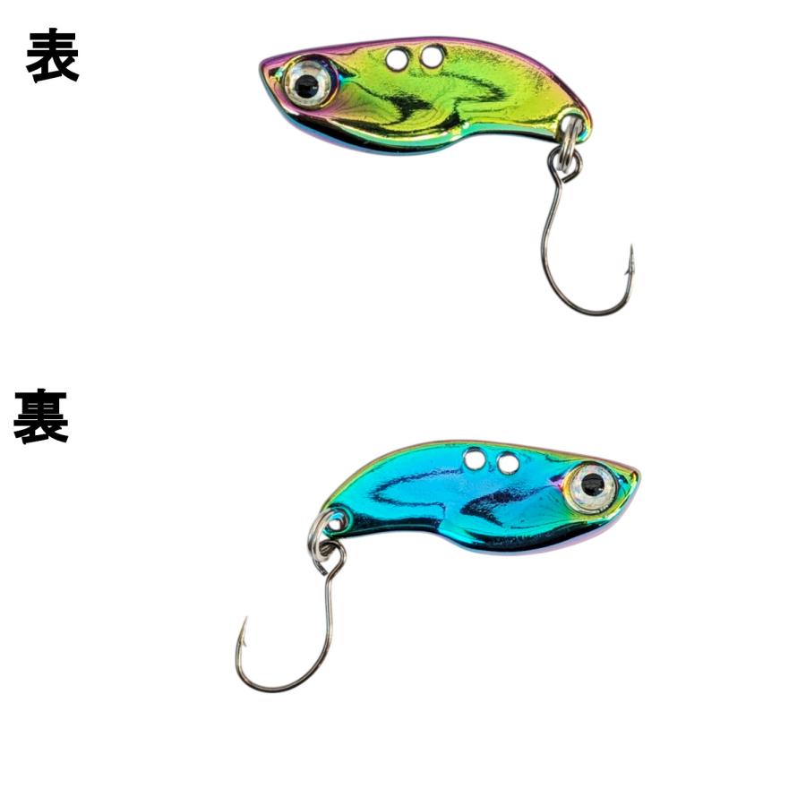 マイクロ メタルバイブ 2.5g 2g 3g 4個セット トラウト 管理釣り
