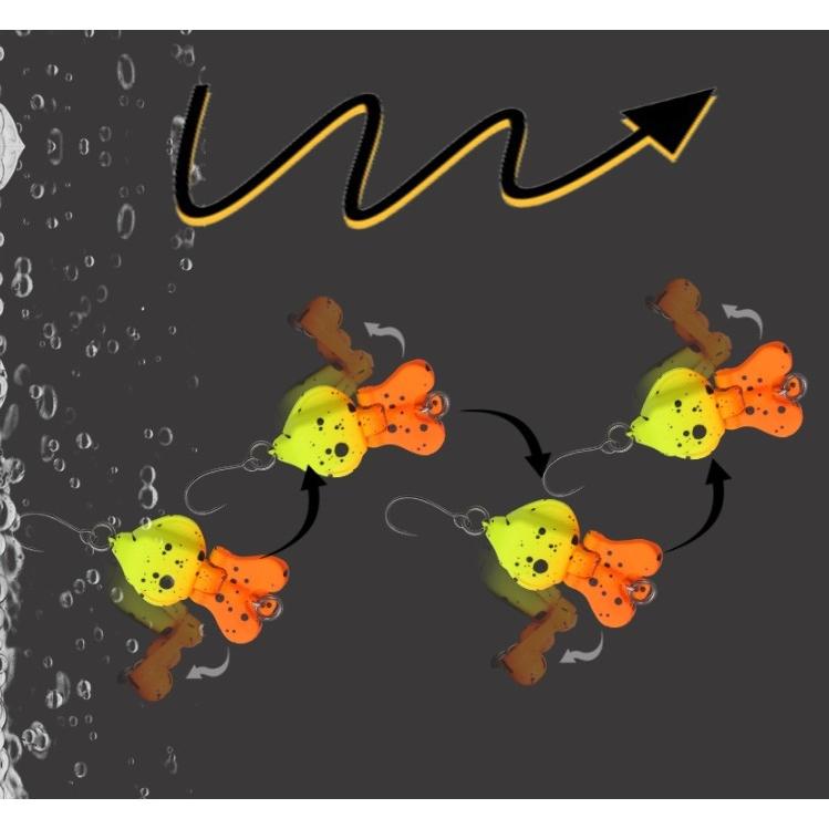 ミニ　ジョイント　スプーン　ルアー　エリア　トラウト　ニジマス　管理釣り　2g　プラグ　ジョインテッド　ジョイントスプーン S字　可動 |  | 02