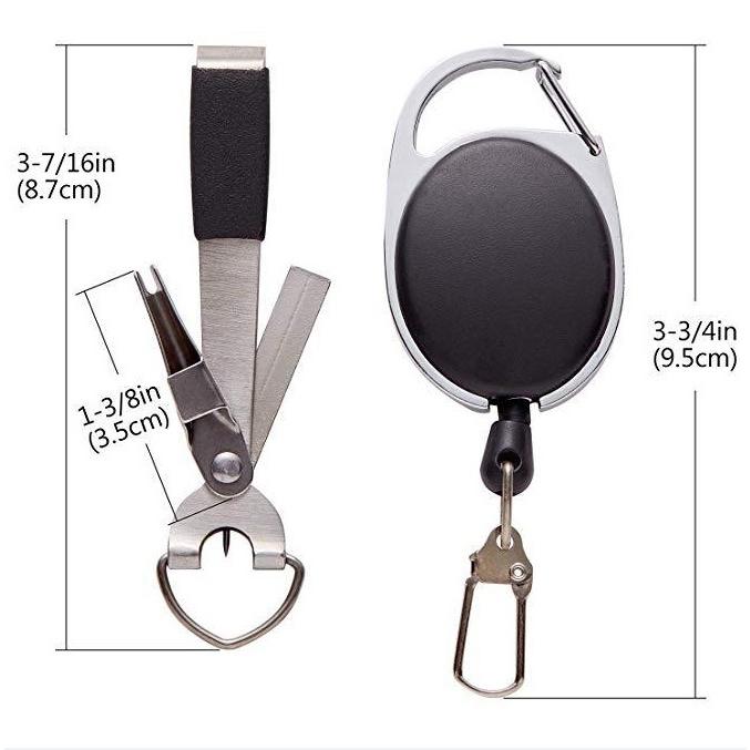 ピンオンリール釣りフィッシングツールラインカッターラインクリッパー 携帯 クイックノッター フックシャープナートラウトアウトドア |  | 03