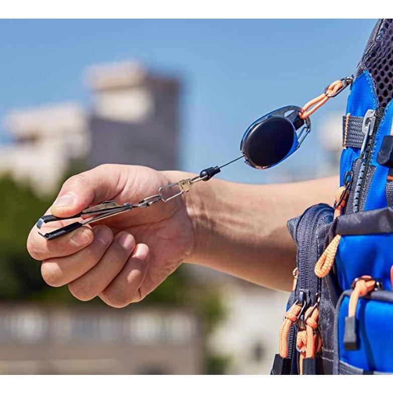 ピンオンリール釣りフィッシングツールラインカッターラインクリッパー 携帯 クイックノッター フックシャープナートラウトアウトドア |  | 04