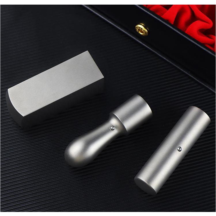 チタン 法人印鑑 セット 会社印3本セット 高級印鑑ケース付き