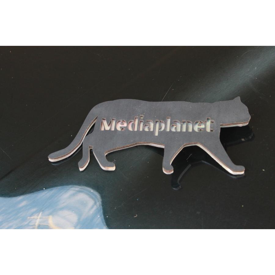 猫好き{猫型彫刻表札} |  | 03