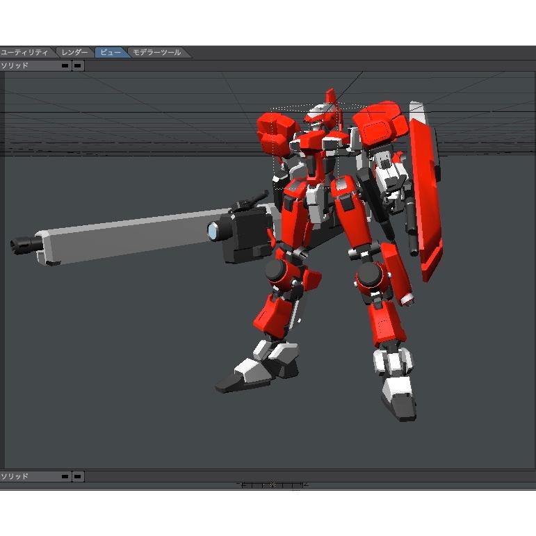 プラモ感覚で動かせる3DロボLightWaveTOOLMATERIAL_A3 |  | 01