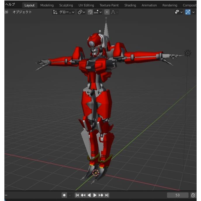 プラモ感覚で動かせる3Dロボ『B01』Blender |  | 01