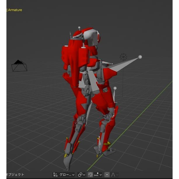 プラモ感覚で動かせる3Dロボ『B01』Blender |  | 05