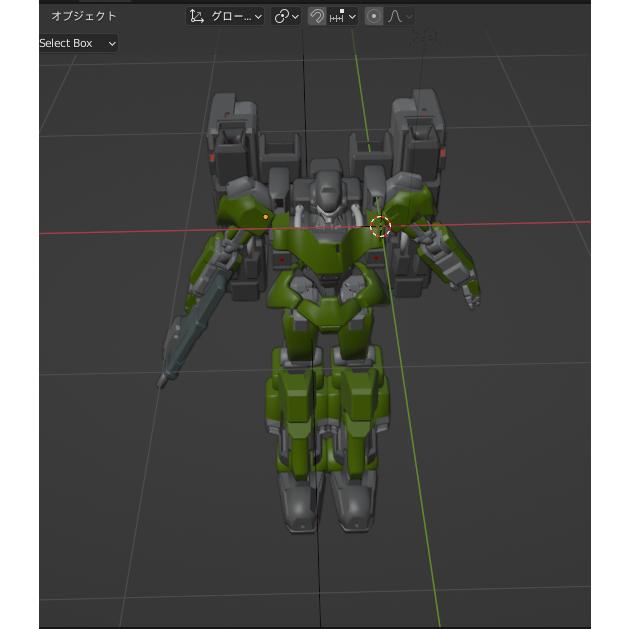 プラモ感覚で動かせる3Dロボ『C01』Blender |  | 04