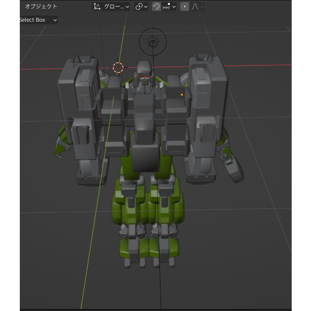 プラモ感覚で動かせる3Dロボ『C01』Blender |  | 05
