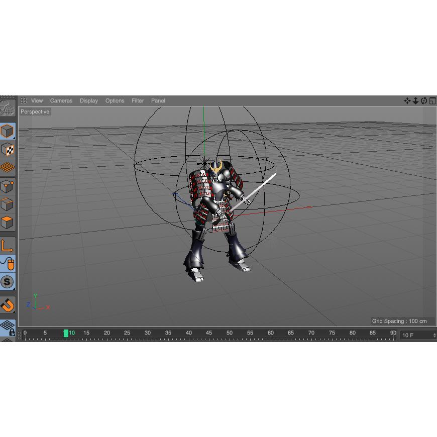 プラモ感覚で動かせる3Dロボ『D01』CINEMA4D |  | 01